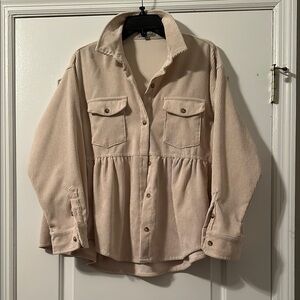 Wishlist Cream Utility Jacket